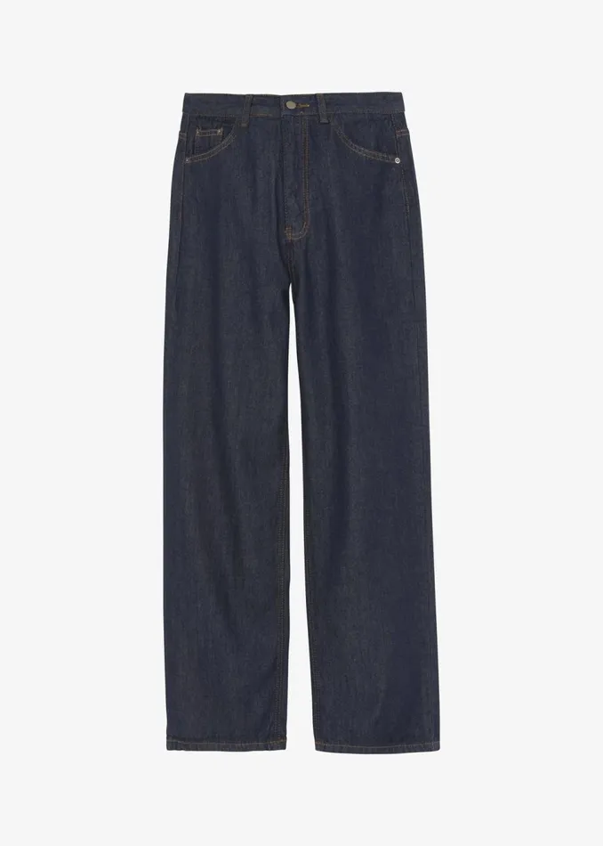 Women The Frankie Shop Bottoms Laris Jeans Indigo
