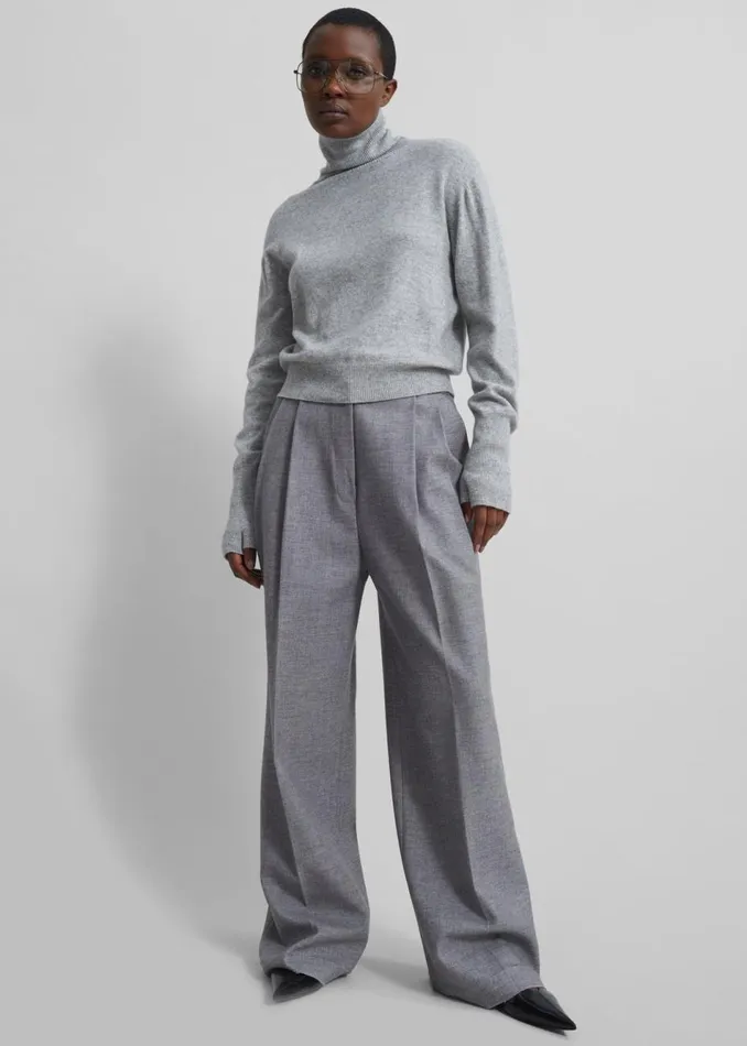 Women The Frankie Shop Bottoms Lilah Trousers Grey