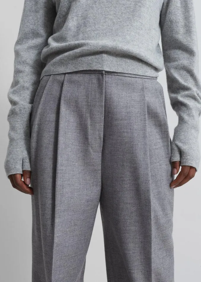 Women The Frankie Shop Bottoms Lilah Trousers Grey
