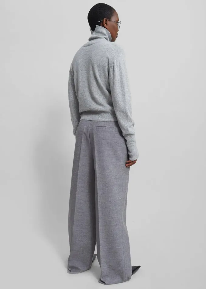 Women The Frankie Shop Bottoms Lilah Trousers Grey