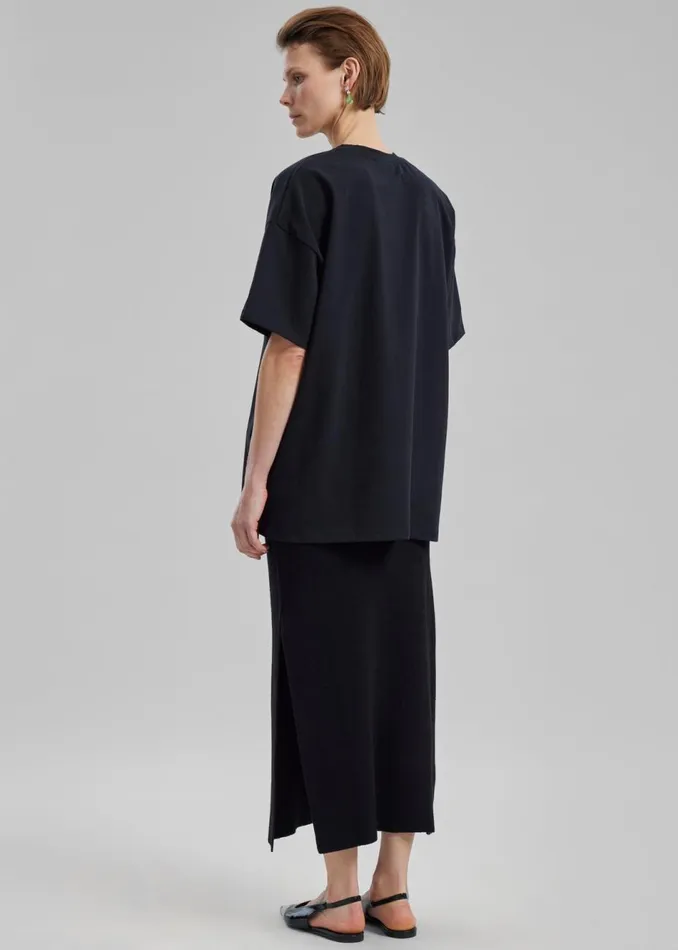 Women The Frankie Shop Bottoms Loulou Studio Aalis Skirt Black