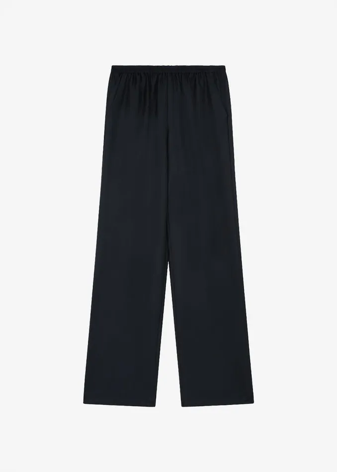Women The Frankie Shop Bottoms Loulou Studio Alera Pants Black