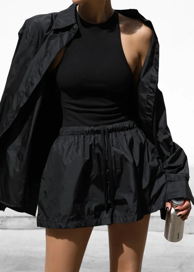 Women The Frankie Shop Bottoms Lucy Shorts Black