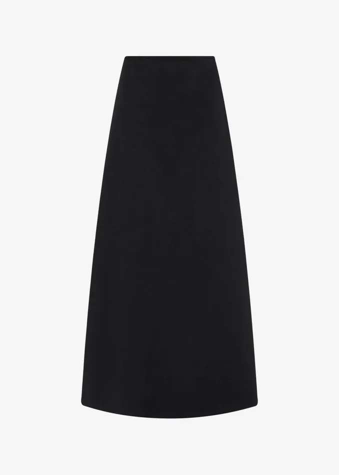Women The Frankie Shop Bottoms Matteau ALine Skirt Black