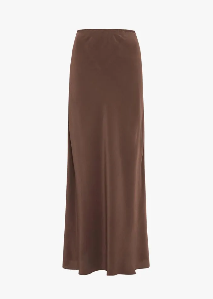 Women The Frankie Shop Bottoms Matteau Bias Elastic Skirt Sable