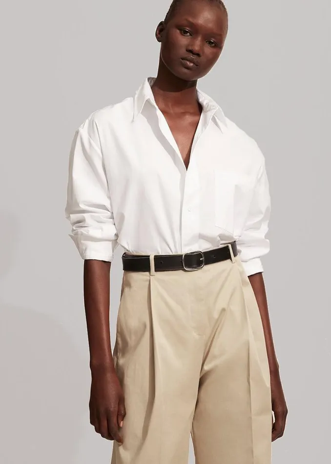 Women The Frankie Shop Bottoms Matteau Summer Chino Sand