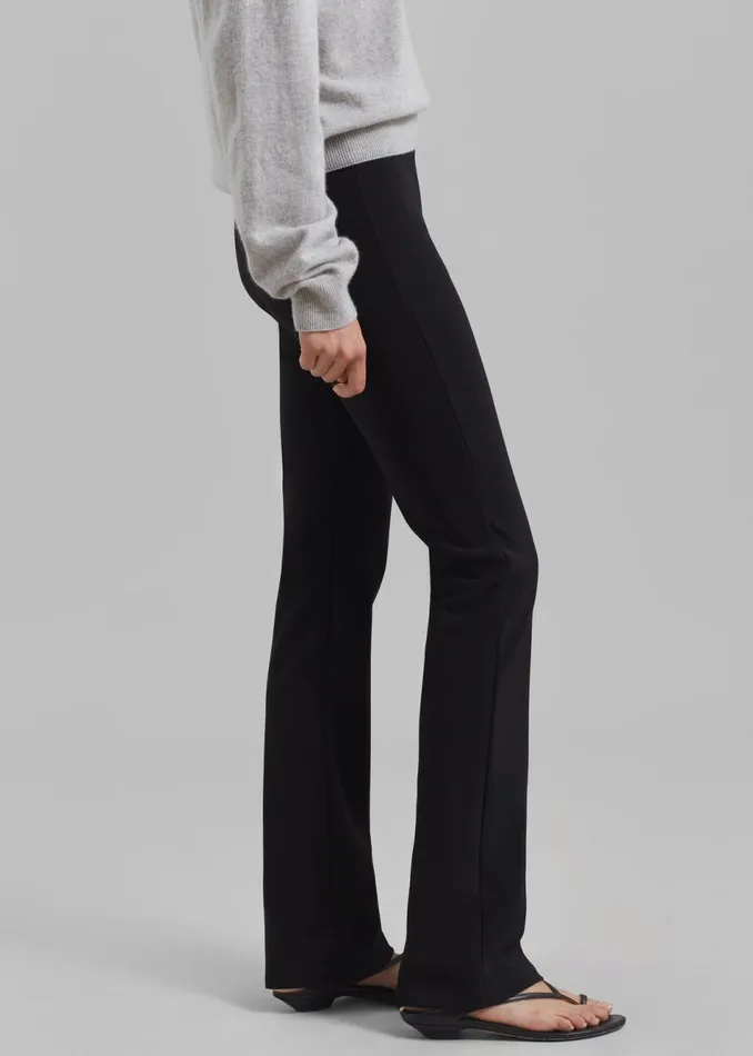 Women The Frankie Shop Bottoms Mckenna Tailored Leggings Black