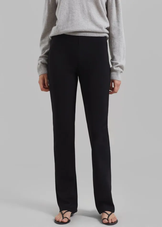 Women The Frankie Shop Bottoms Mckenna Tailored Leggings Black