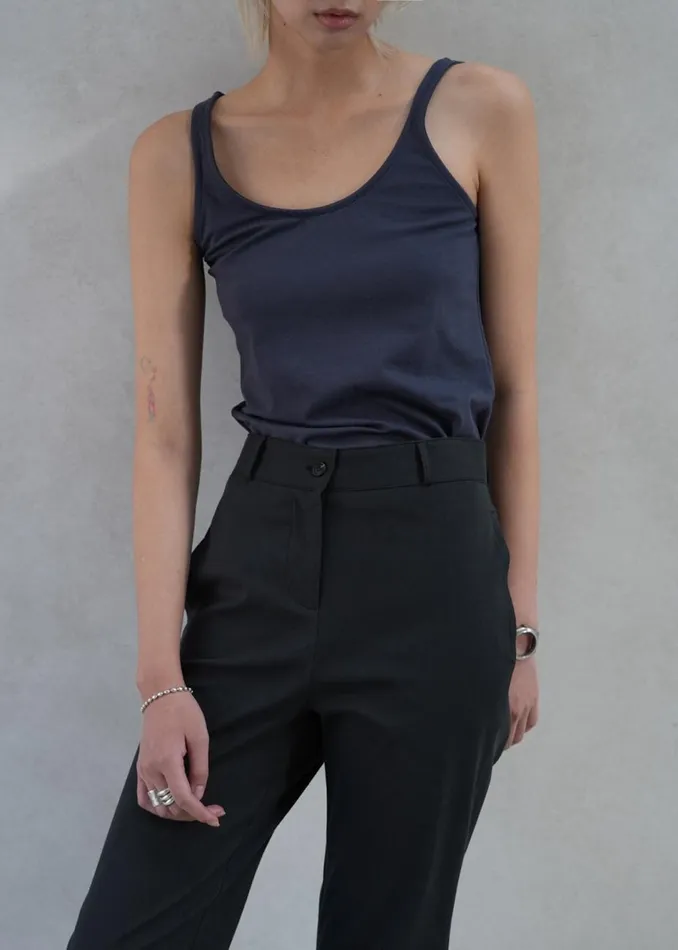 Women The Frankie Shop Bottoms Michelle Flare Pants Black