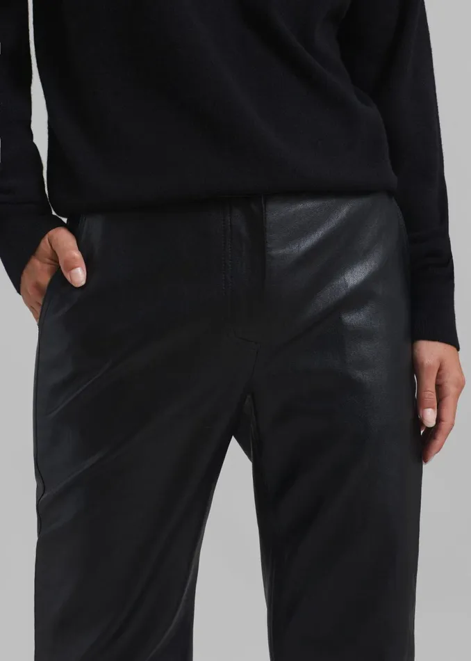 Women The Frankie Shop Bottoms Monica Pants Black