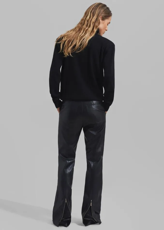 Women The Frankie Shop Bottoms Monica Pants Black