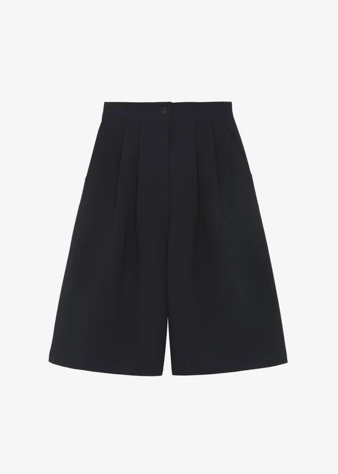 Women The Frankie Shop Bottoms Morgan Bermuda Shorts Black