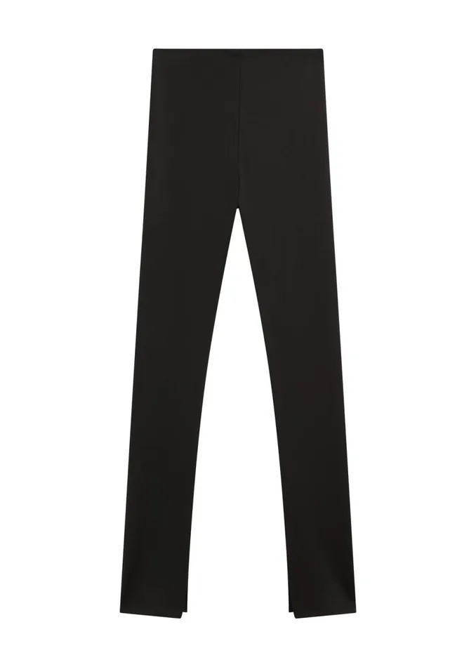 Women The Frankie Shop Bottoms Nala Flared Leggings Black