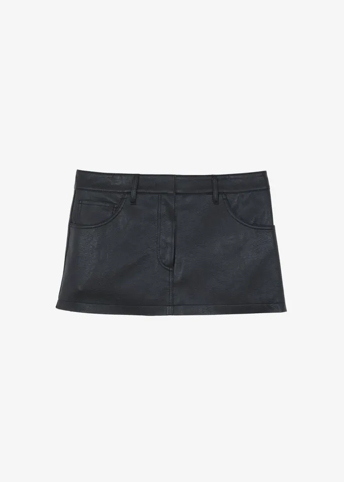 Women The Frankie Shop Bottoms Nova Micro Skirt Black