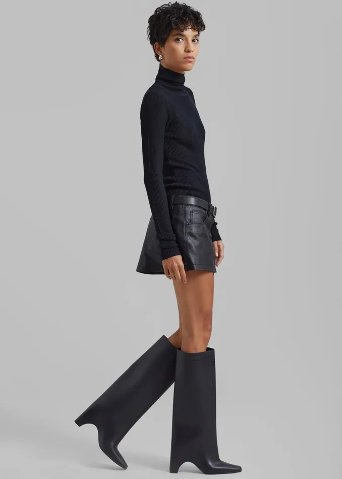 Women The Frankie Shop Bottoms Nova Micro Skirt Black