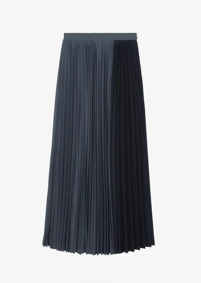Women The Frankie Shop Bottoms Orem Pleated Skirt Charcoal