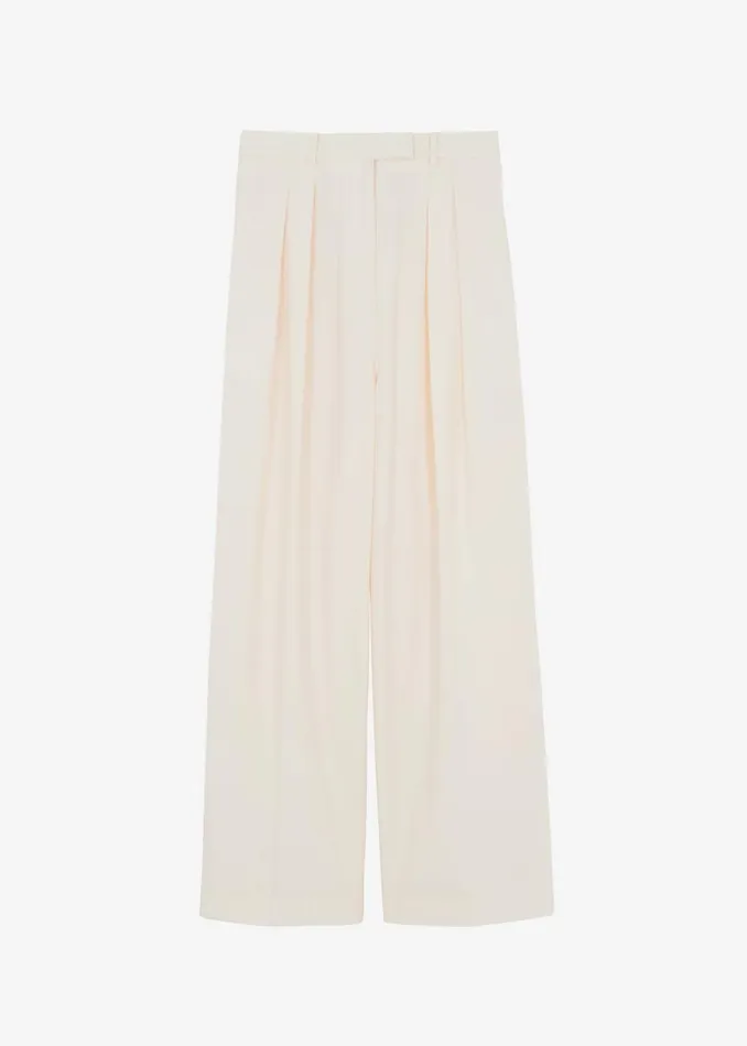 Women The Frankie Shop Bottoms Pamela Trousers Cornsilk