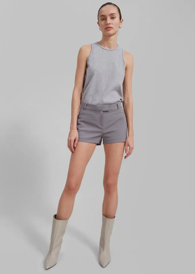Women The Frankie Shop Bottoms Pia Hot Pants Grey