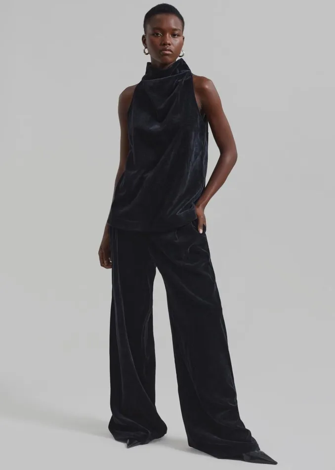 Women The Frankie Shop Bottoms Proenza Schouler White Label Aria Pants Black