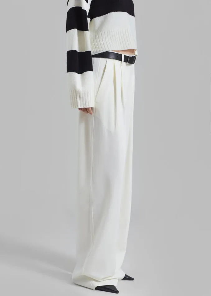 Women The Frankie Shop Bottoms Proenza Schouler White Label Eleanor Pants Bone