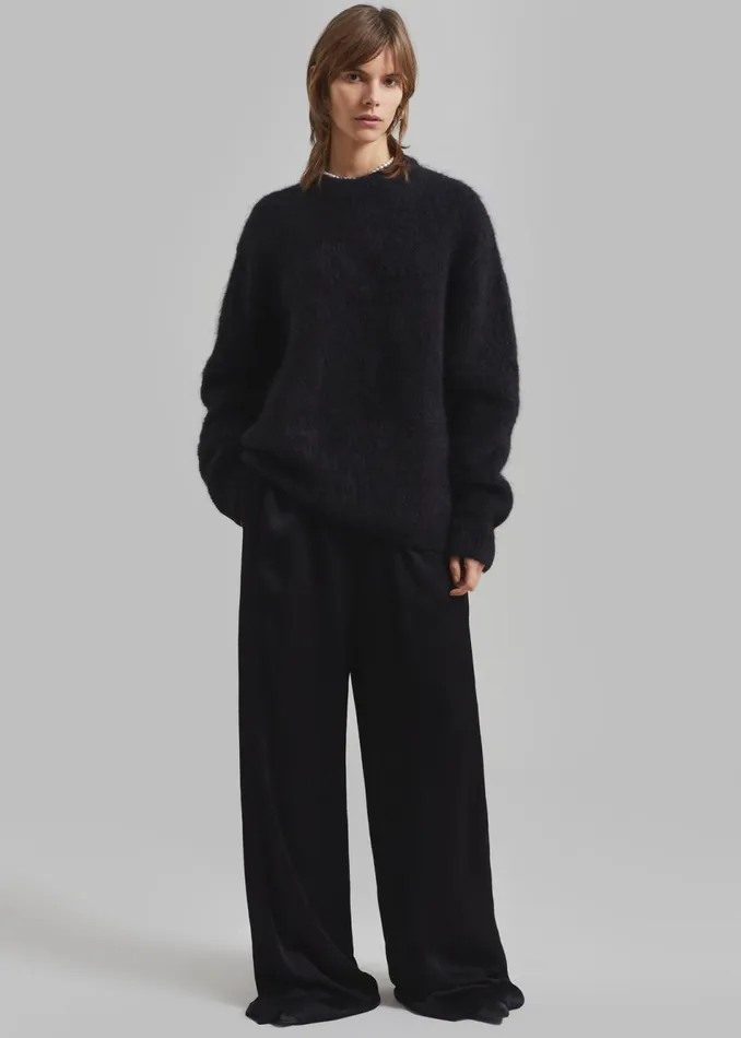 Women The Frankie Shop Bottoms Proenza Schouler White Label Hazel Pants Black