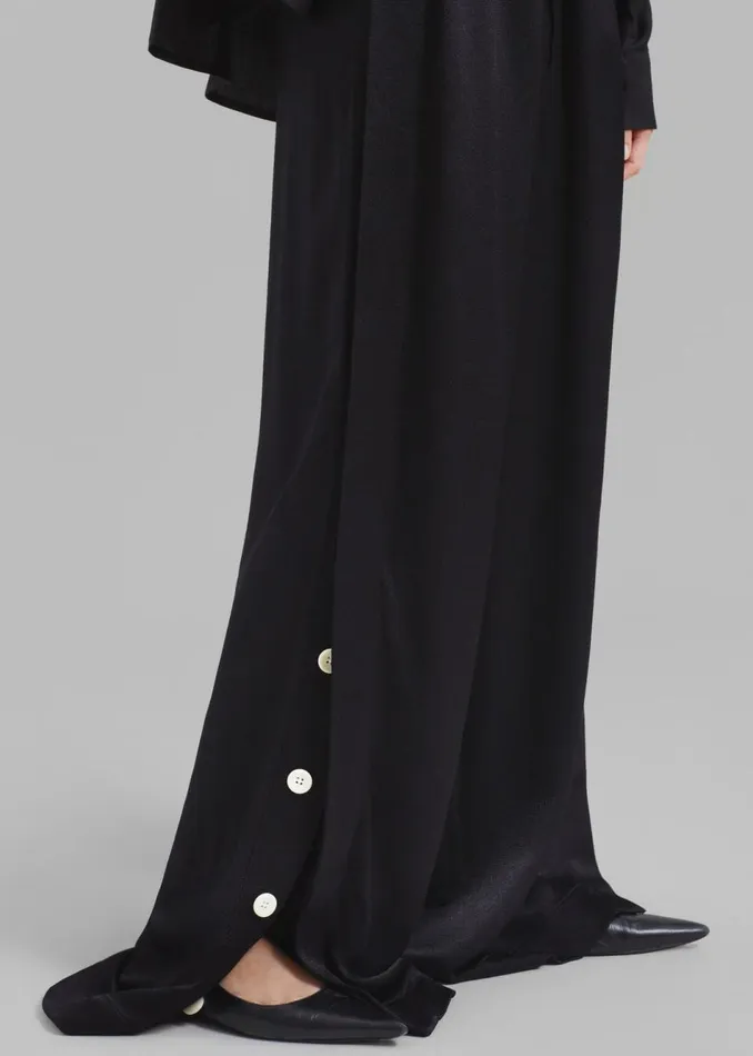 Women The Frankie Shop Bottoms Proenza Schouler White Label Hazel Pants Black