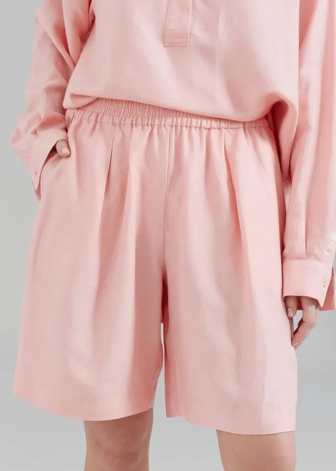 Women The Frankie Shop Bottoms Samse Samse Julia Shorts Coral Cloud