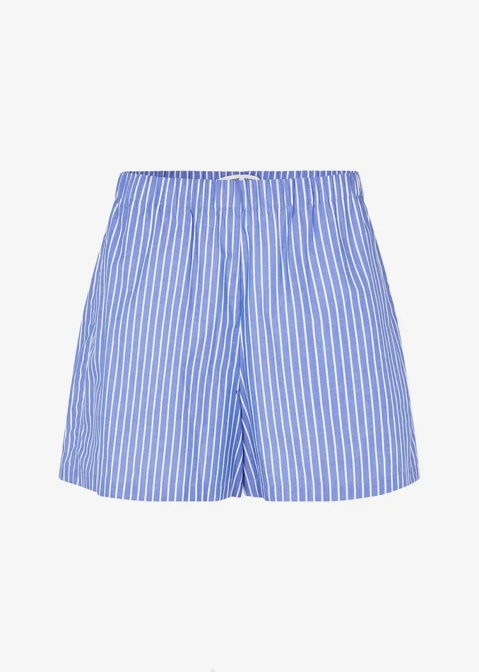 Women The Frankie Shop Bottoms Samse Samse Maren Shorts Blue White Stripe