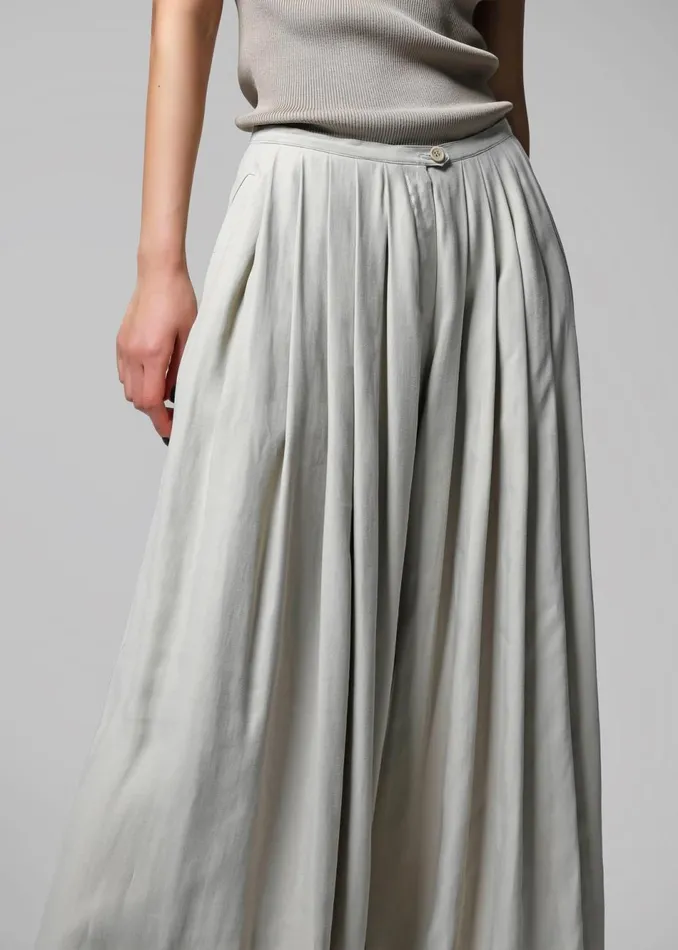 Women The Frankie Shop Bottoms Sloane Wide Leg Trousers Grey