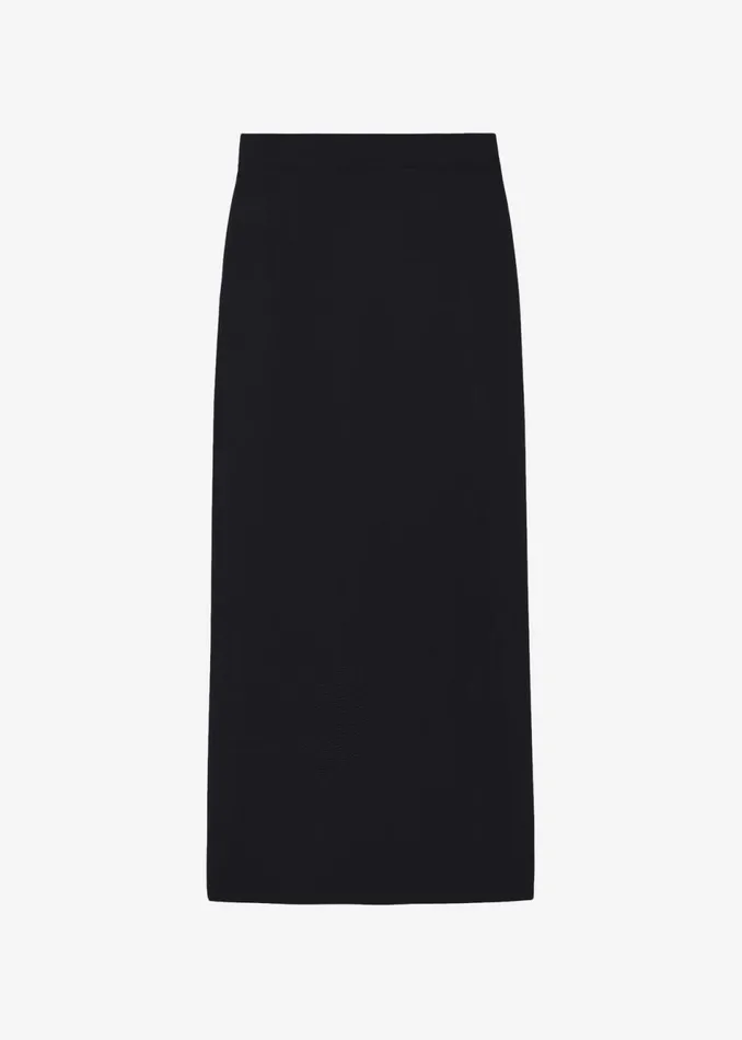Women The Frankie Shop Bottoms Solange Knit Pencil Skirt Black