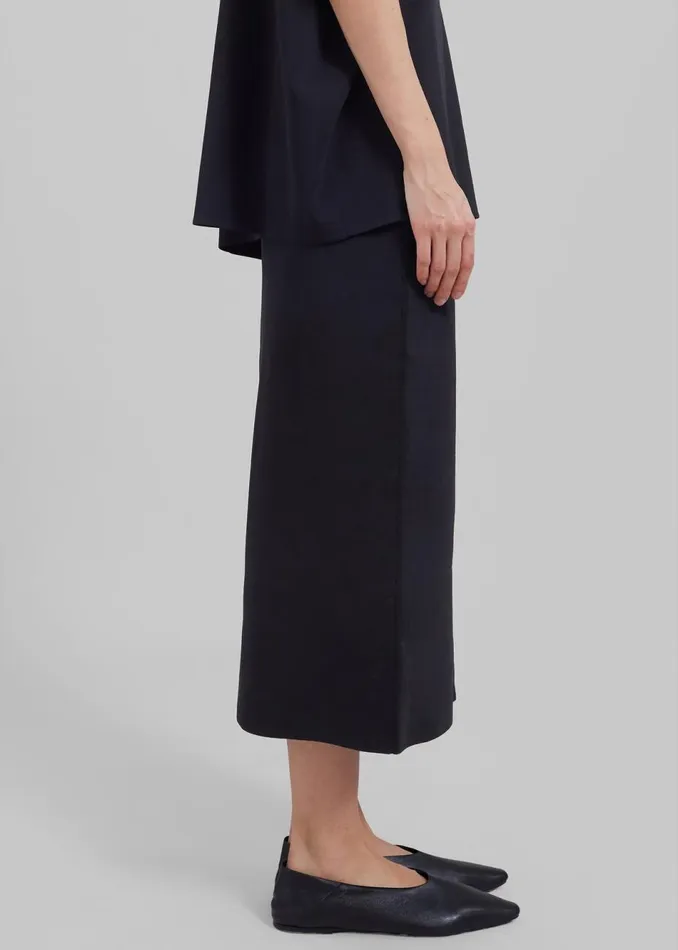 Women The Frankie Shop Bottoms Solange Knit Pencil Skirt Black