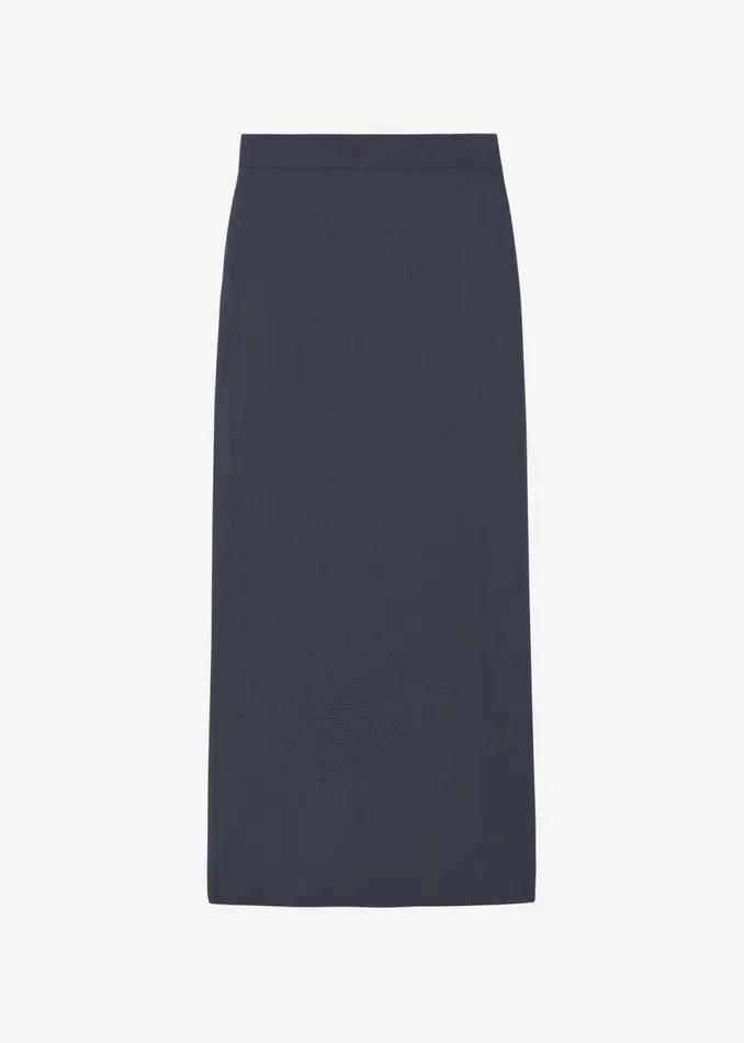 Women The Frankie Shop Bottoms Solange Knit Pencil Skirt Grey
