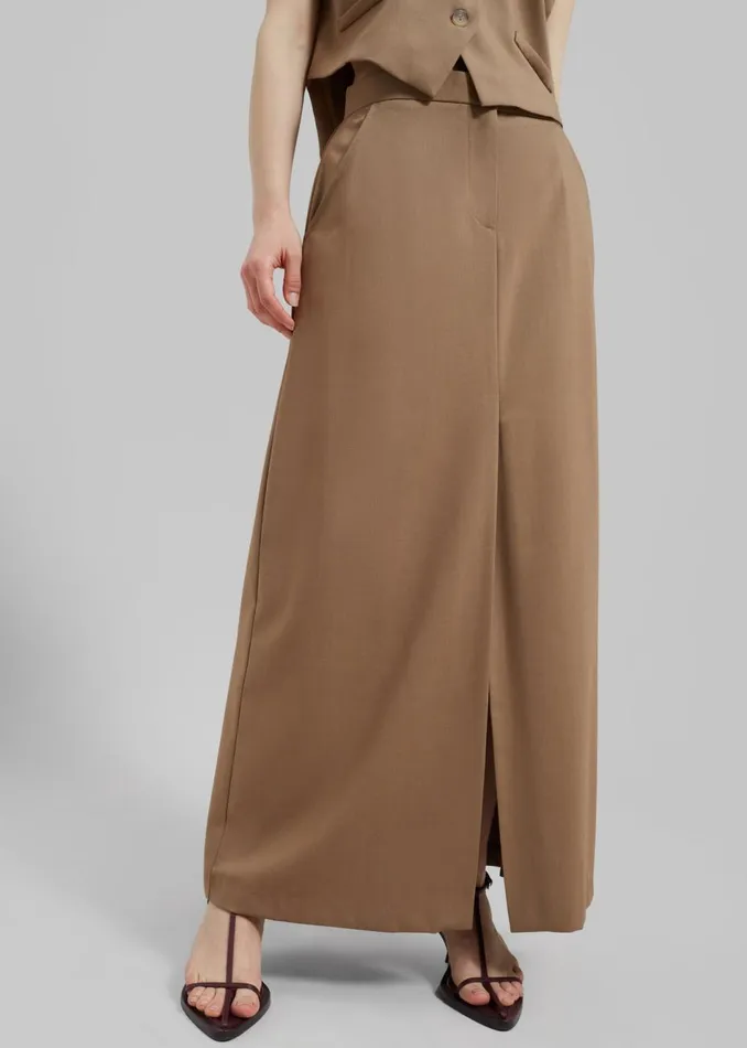 Women The Frankie Shop Bottoms Solaqua The Clemence Skirt Crme