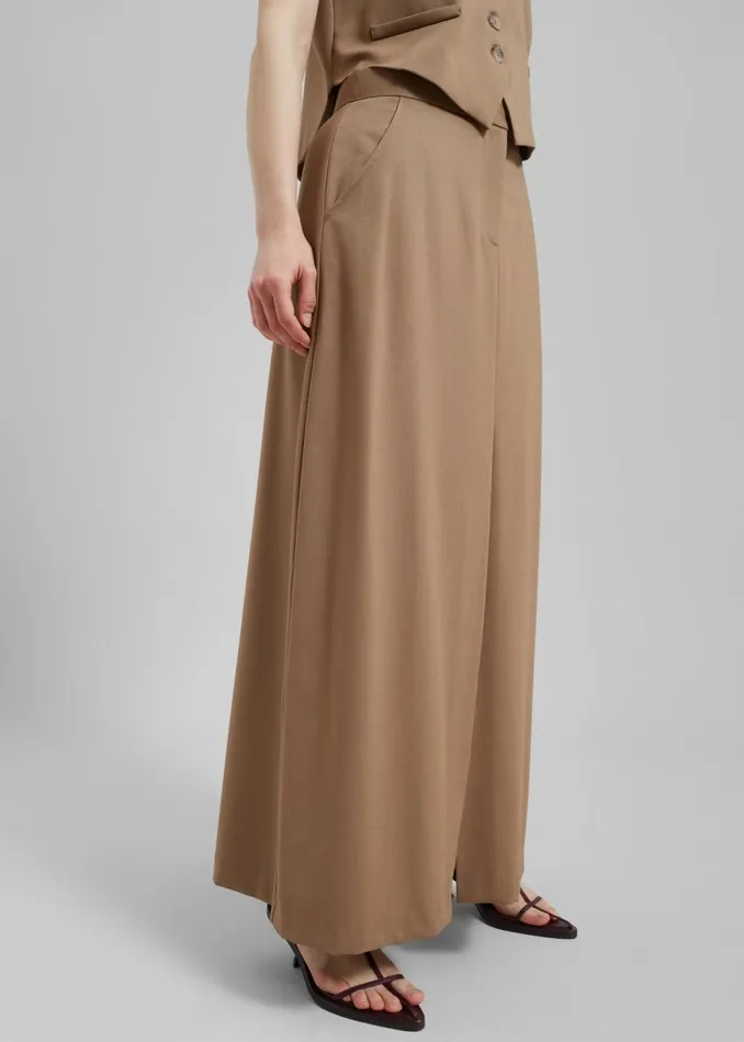 Women The Frankie Shop Bottoms Solaqua The Clemence Skirt Crme