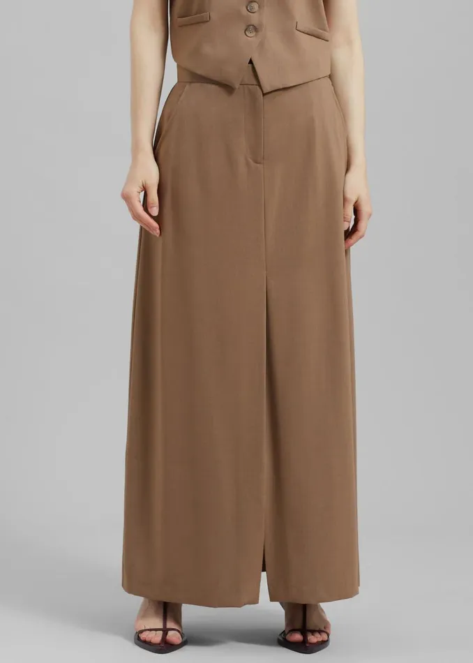 Women The Frankie Shop Bottoms Solaqua The Clemence Skirt Crme