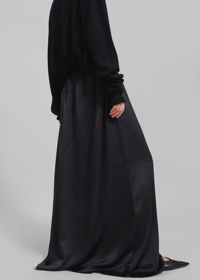 Women The Frankie Shop Bottoms Solaqua The Jacques Skirt Noir