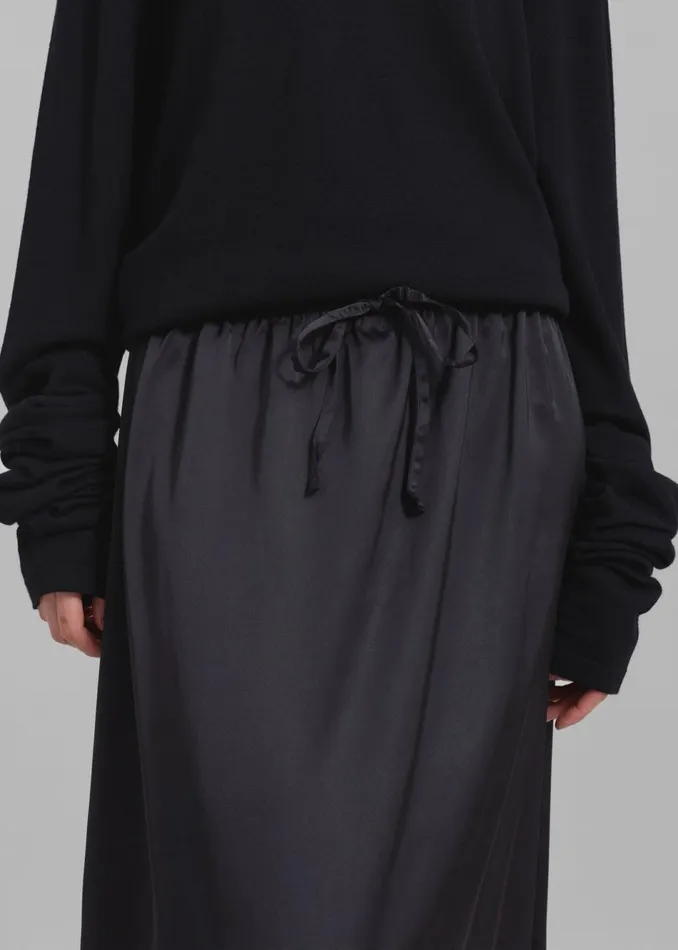 Women The Frankie Shop Bottoms Solaqua The Jacques Skirt Noir