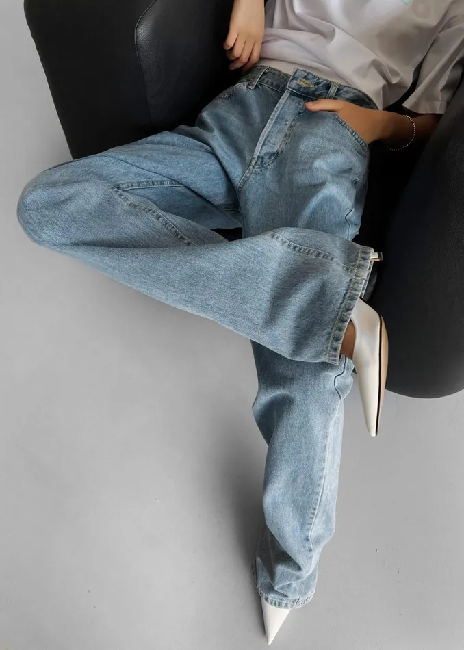 Women The Frankie Shop Bottoms Susanna Jeans Light Wash