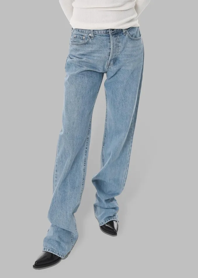 Women The Frankie Shop Bottoms Susanna Jeans Light Wash