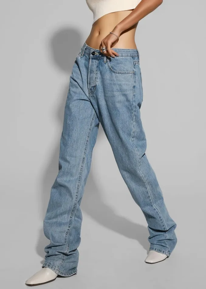 Women The Frankie Shop Bottoms Susanna Jeans Light Wash