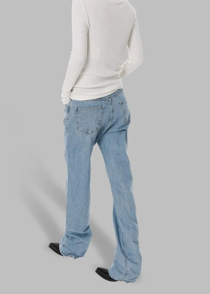 Women The Frankie Shop Bottoms Susanna Jeans Light Wash