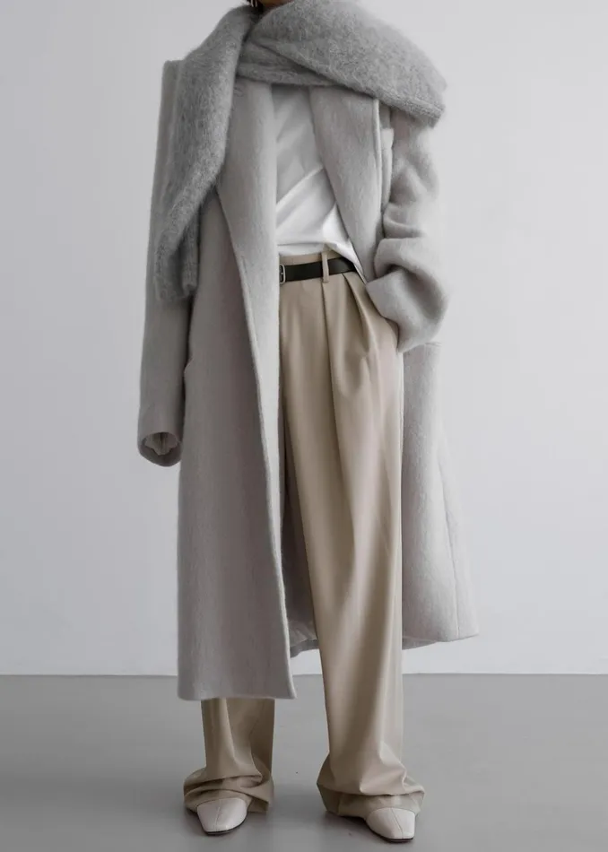 Women The Frankie Shop Bottoms Tansy Pleated Trousers Beige