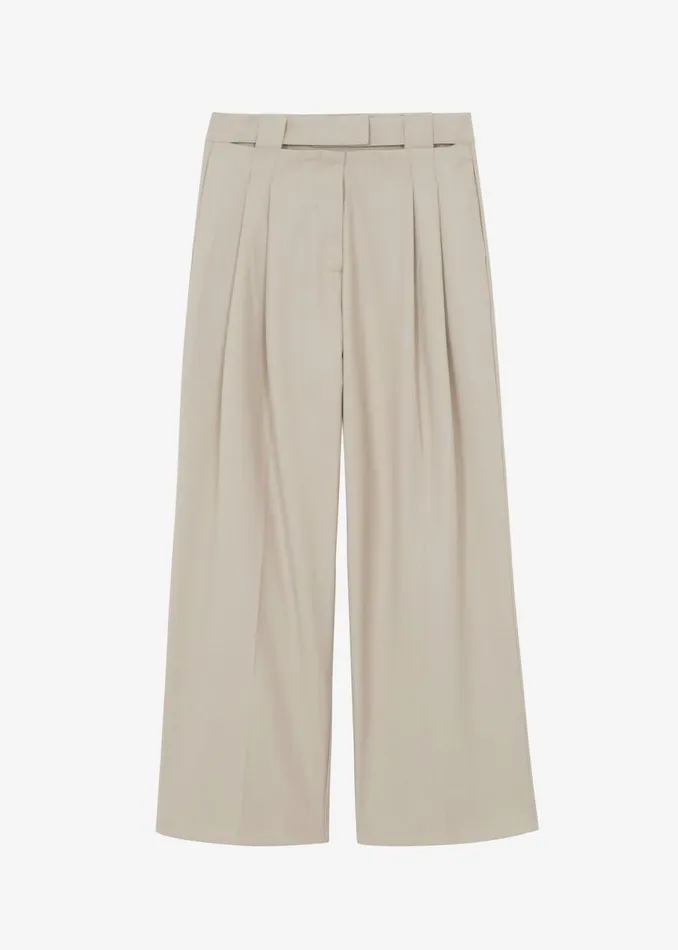 Women The Frankie Shop Bottoms Tate Trousers Beige