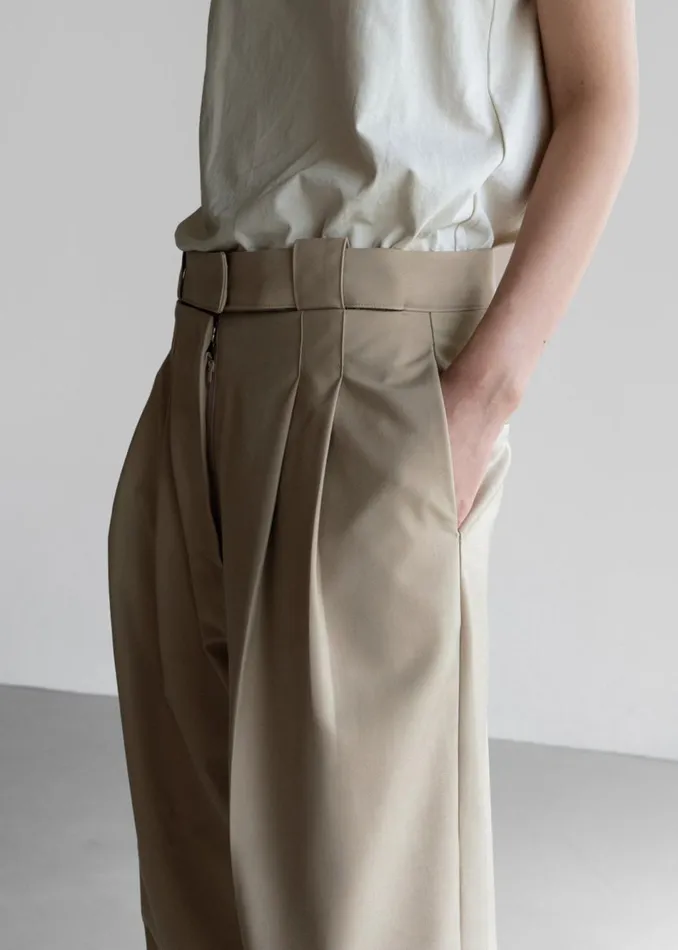 Women The Frankie Shop Bottoms Tate Trousers Beige
