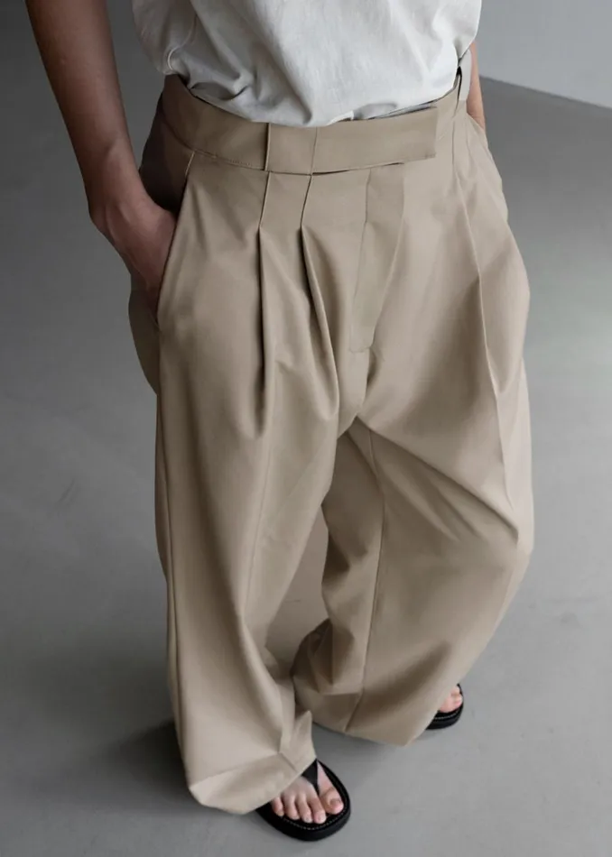 Women The Frankie Shop Bottoms Tate Trousers Beige