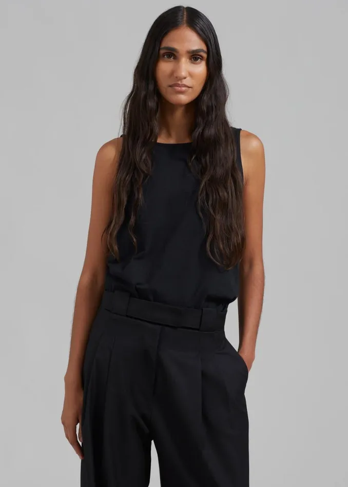 Women The Frankie Shop Bottoms Tate Trousers Black
