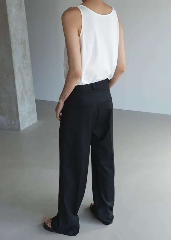 Women The Frankie Shop Bottoms Tate Trousers Black