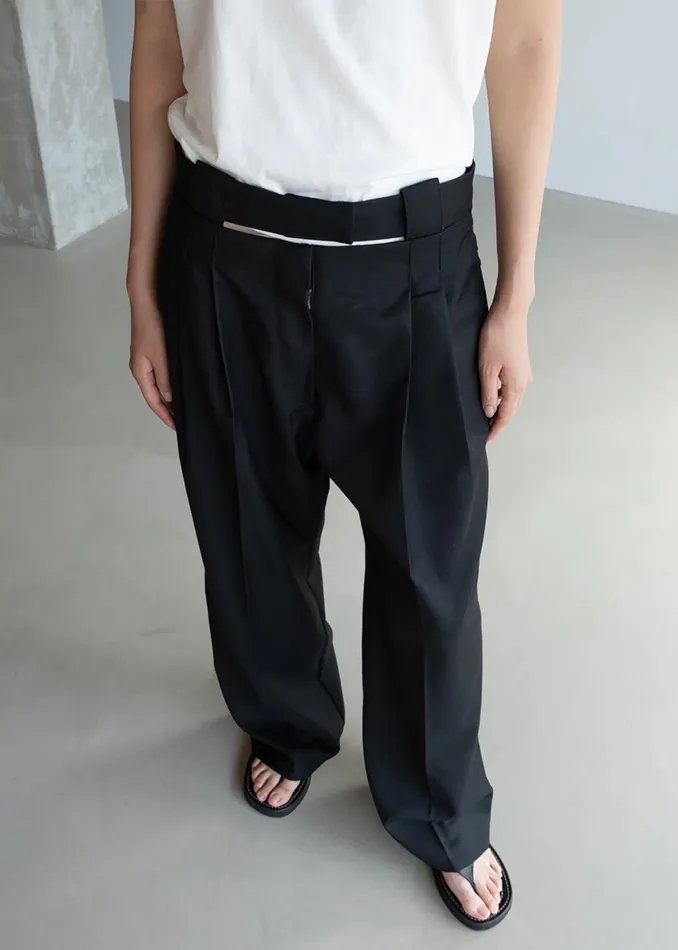 Women The Frankie Shop Bottoms Tate Trousers Black