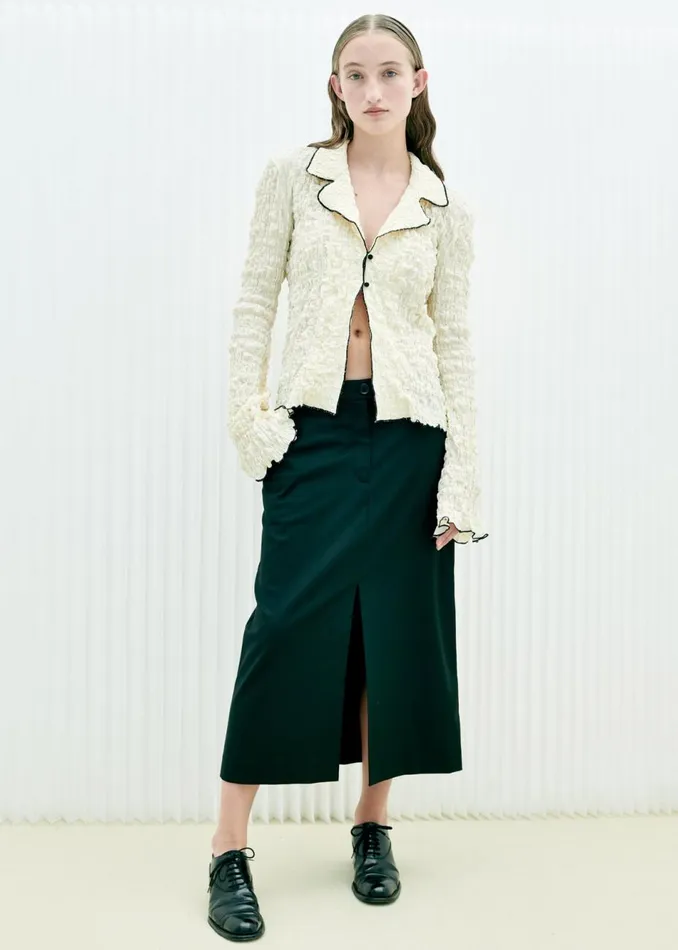Women The Frankie Shop Bottoms The Garment Pluto Skirt Black