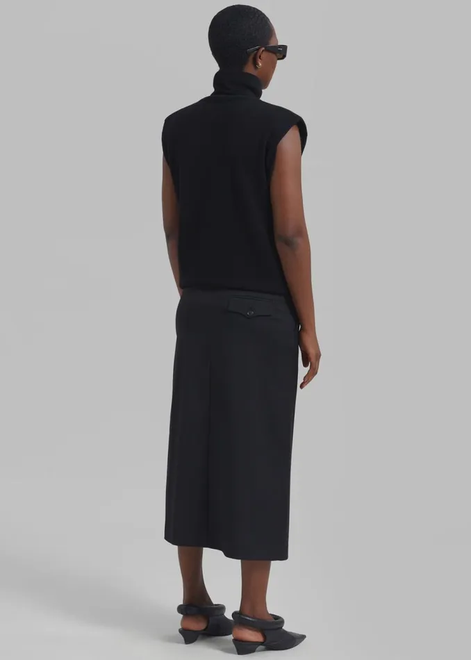 Women The Frankie Shop Bottoms The Garment Pluto Skirt Black